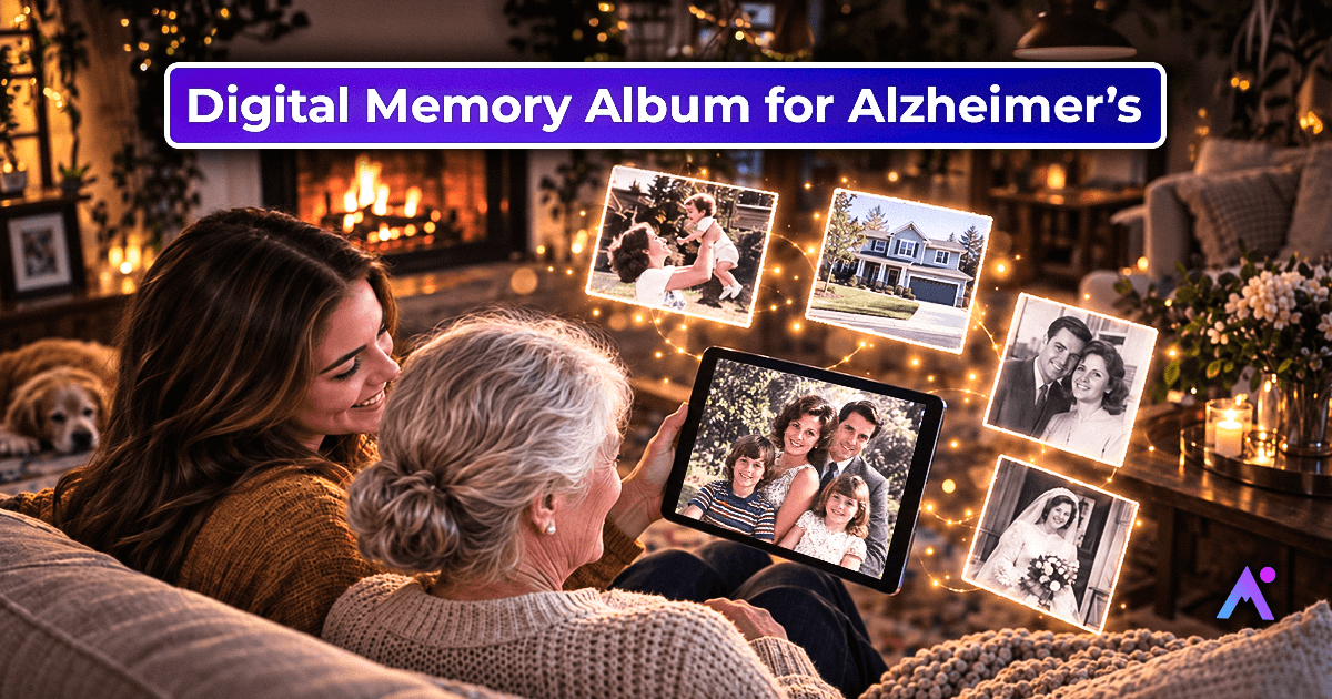 Digital Memory Album for Alzheimer's