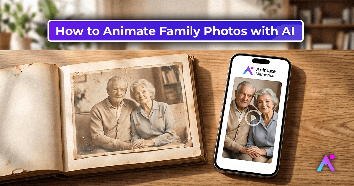 How to Animate Family Photos with AI