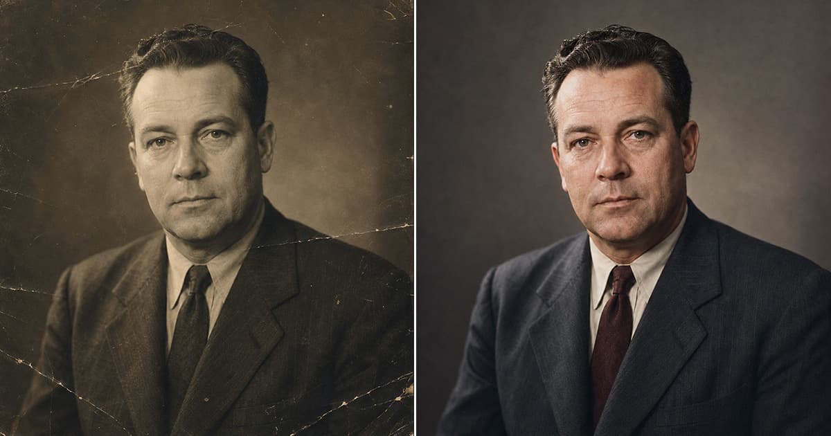 Photo Restoration: Bring Old and Damaged Photos Back to Life