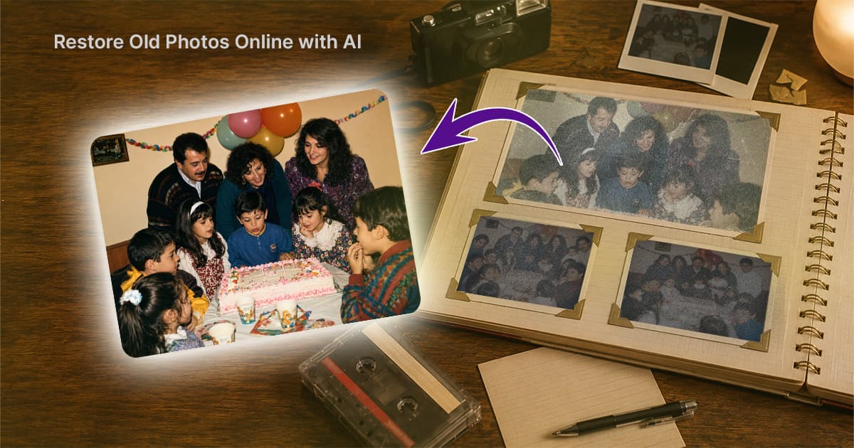 Photo Restoration: Restore Old Photos Online with AI