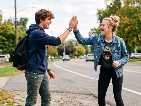 Clapping Hands AI video template