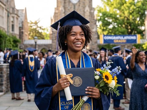 Proud Graduate AI video template