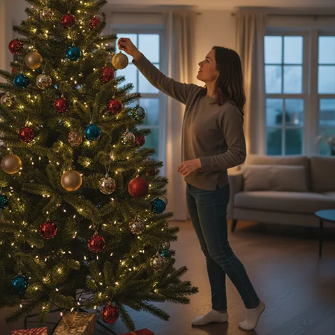 Decorating the Tree AI video template