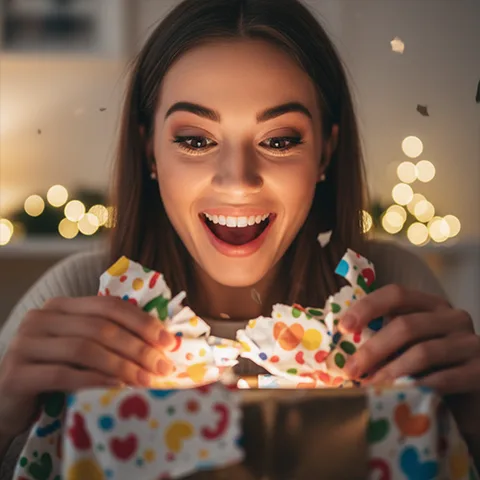 Opening Gift AI video template